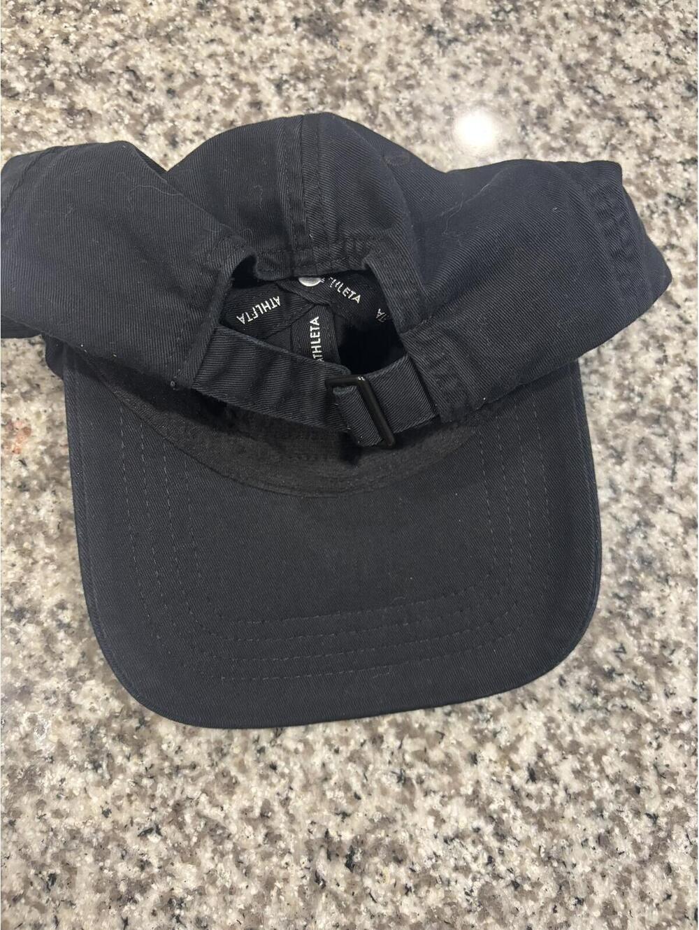 Athleta Black Adjustable Baseball Cap - Picture 3 of 3